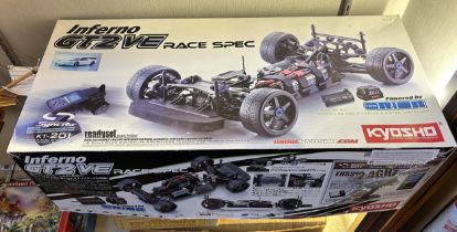 A Kyosho Inferno GT2 VE remote control model, boxed This is new old stock from a toy shop, retail £