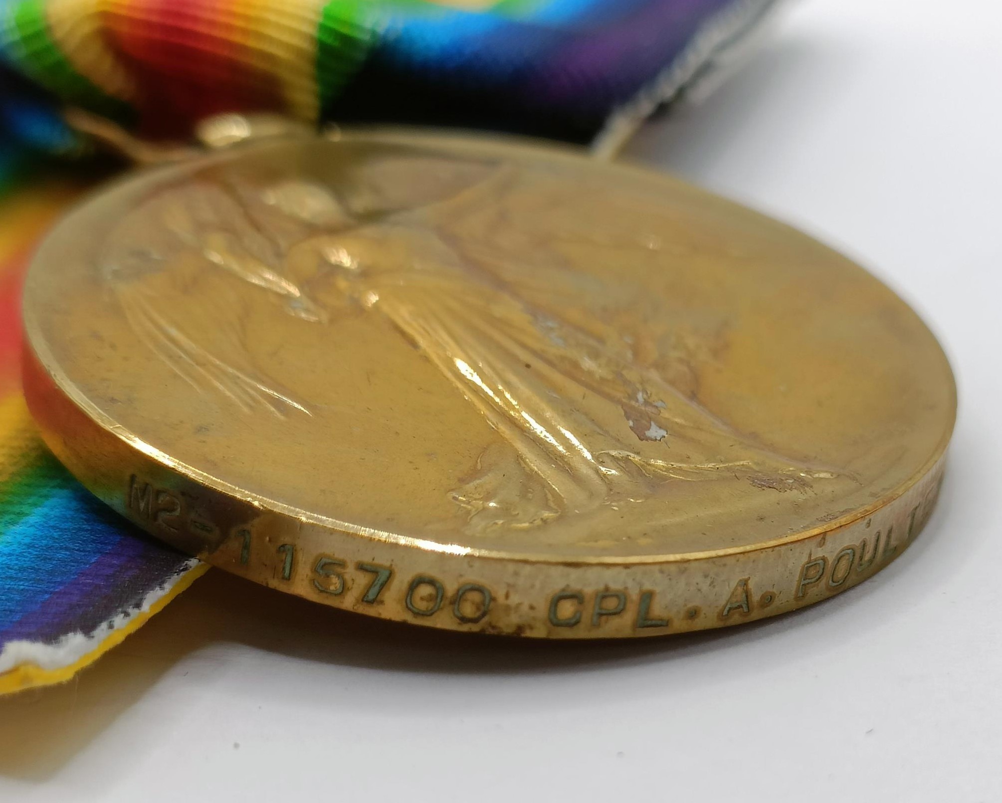 A group of five medals, awarded to 4024 Pte A Poulter 1st Royal Dragoons, comprising a Queen's South - Image 12 of 13