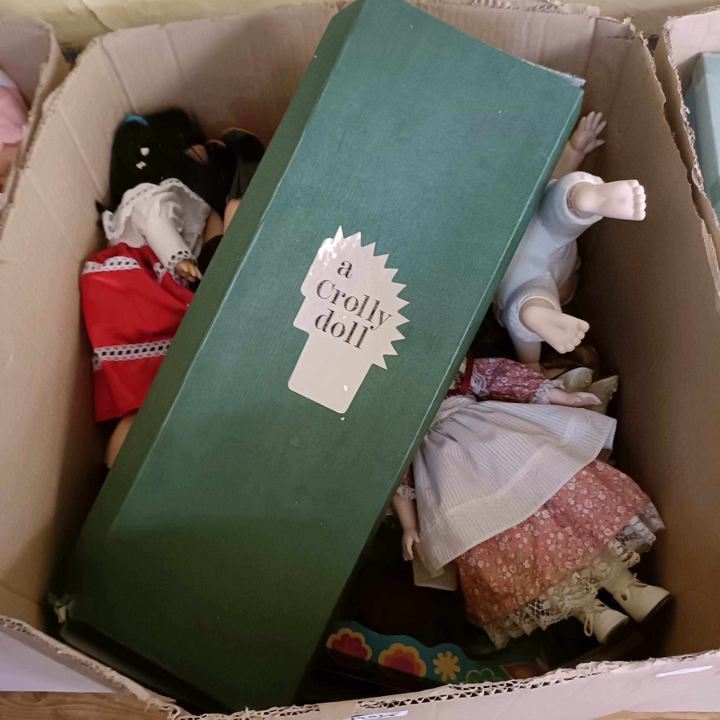 A large collection of assorted toys, dolls and board games (6 large boxes) Due to the large nature - Image 2 of 6