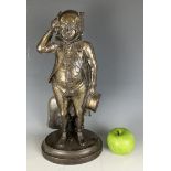 A metal fireside companion in the form of Mr Pickwick, assorted ceramics, glass, pictures and prints