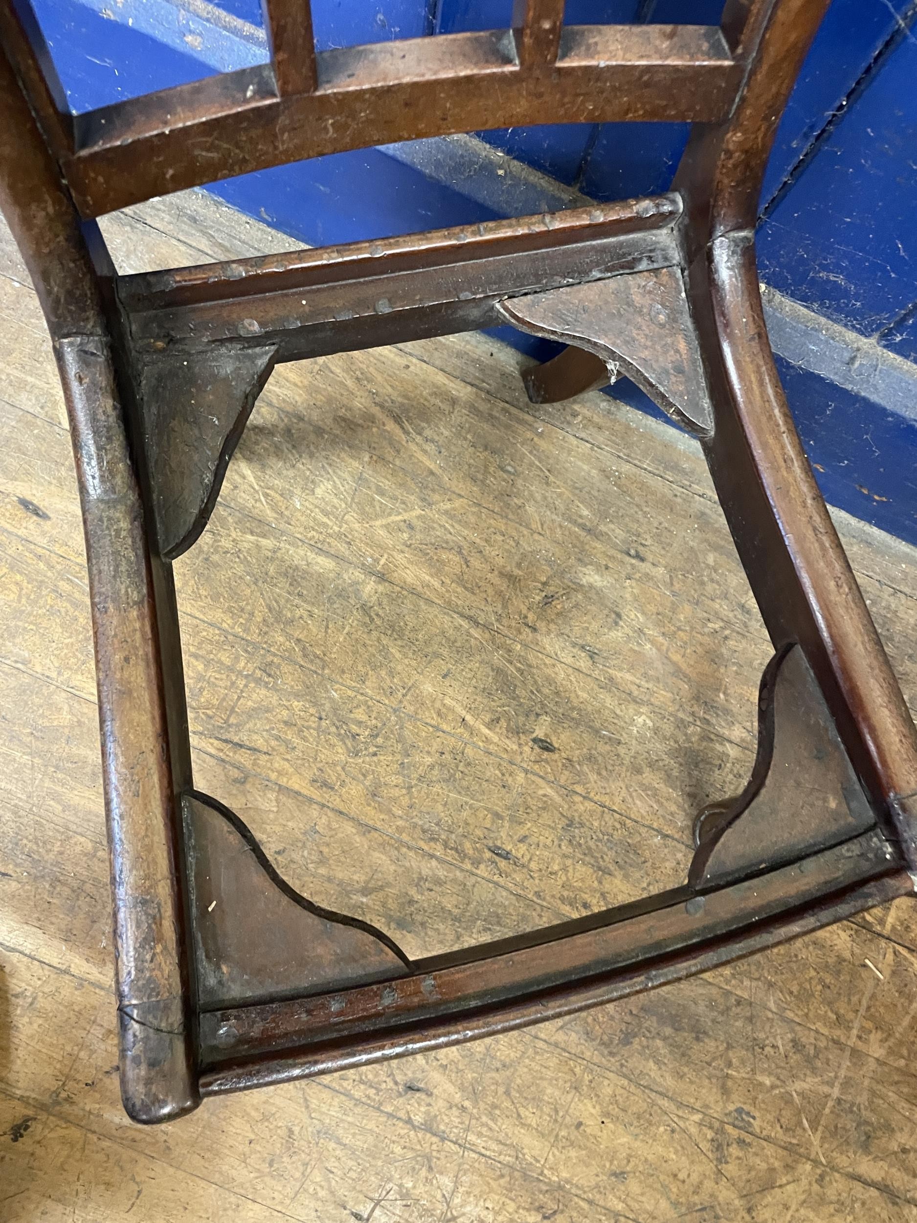 A 19th century child's dining chair - Image 2 of 2