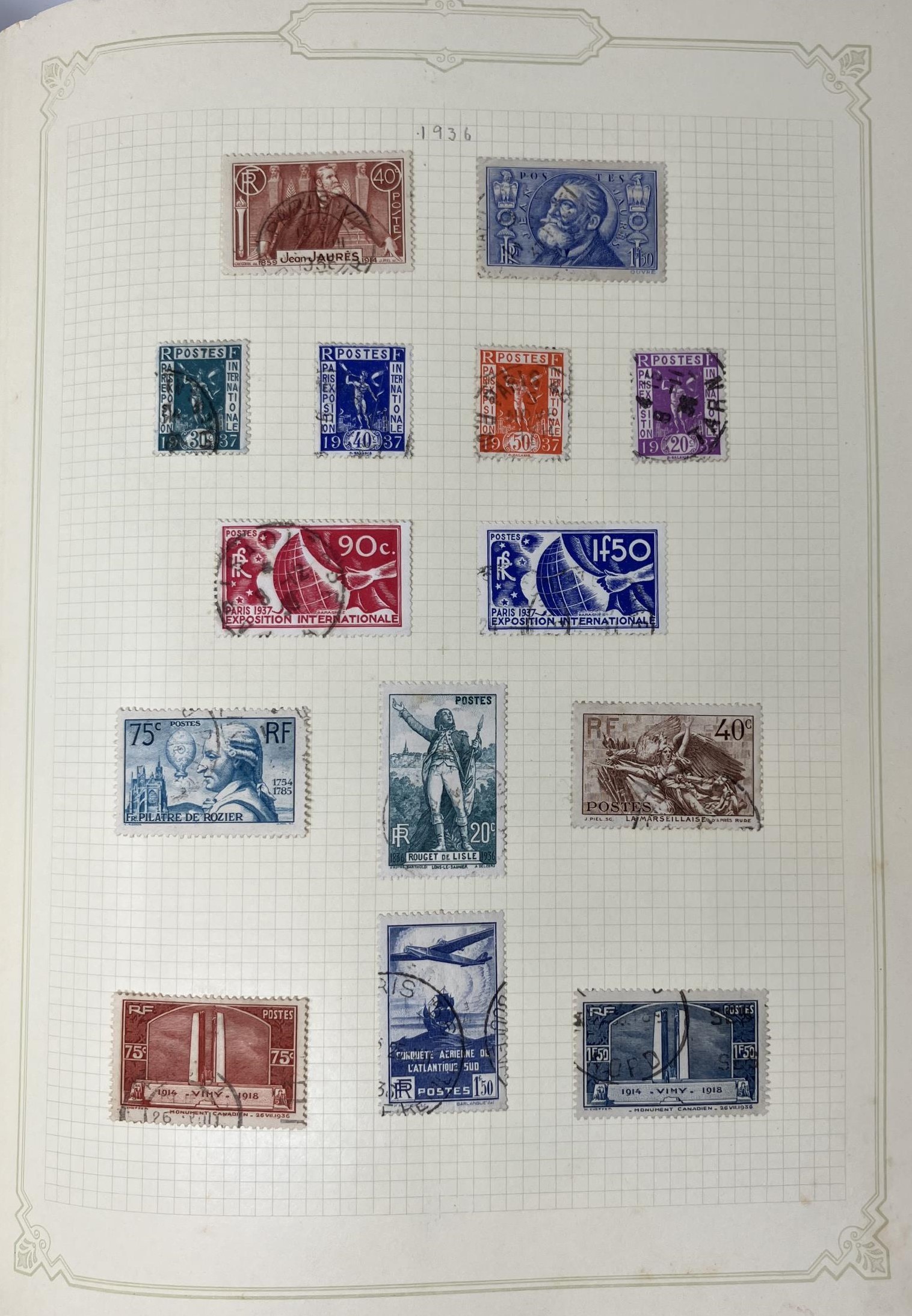 A collection of France stamps, 1849-2005, in four albums (box) - Image 11 of 11