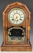 An American mantel clock, and assorted other items (qty)