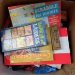 A large collection of assorted toys, dolls and board games (8 large boxes) Due to the large nature
