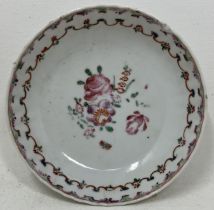 A 19th century tea bowl and saucer, and assorted other ceramics (box)