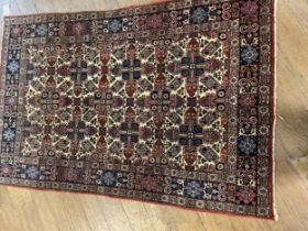 A Persian Qum rug, 190 x 130 cm
