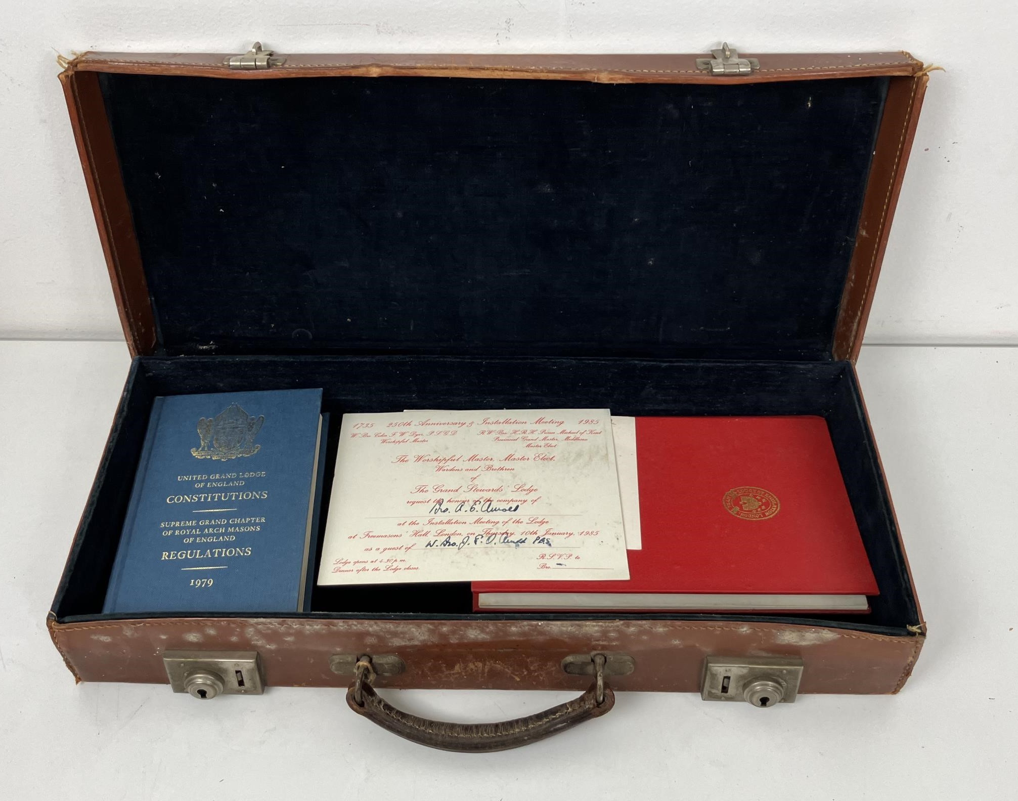 Assorted Masonic memorabilia (box) - Image 3 of 4