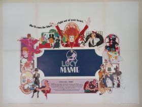 Lucy Mame, 1974, UK Quad film poster, 76.2 x 101.6 cm Folded