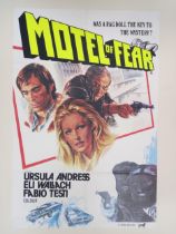 Motel Of Fear, 1972, UK Double Crown film poster, 50.8 x 76.2 cm Folded, some staining, damage to