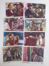 Man On The Run, 1949, Lobby Cards, 35.5 x 27.5 cm (8)