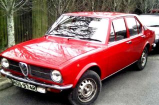 1977 Alfa Romeo Alfetta 1.6 Registration number RGS 974R Red, 1600 cc 101,000 recorded miles MOT/Tax