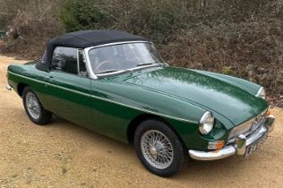 1967 MG B Roadster Registration number LBW 888E British racing green with a black leather interior