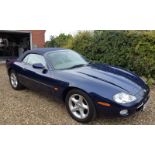 2001 Jaguar XK8 Convertible Being sold without reserve Registration number Y708 OLB Blue with a
