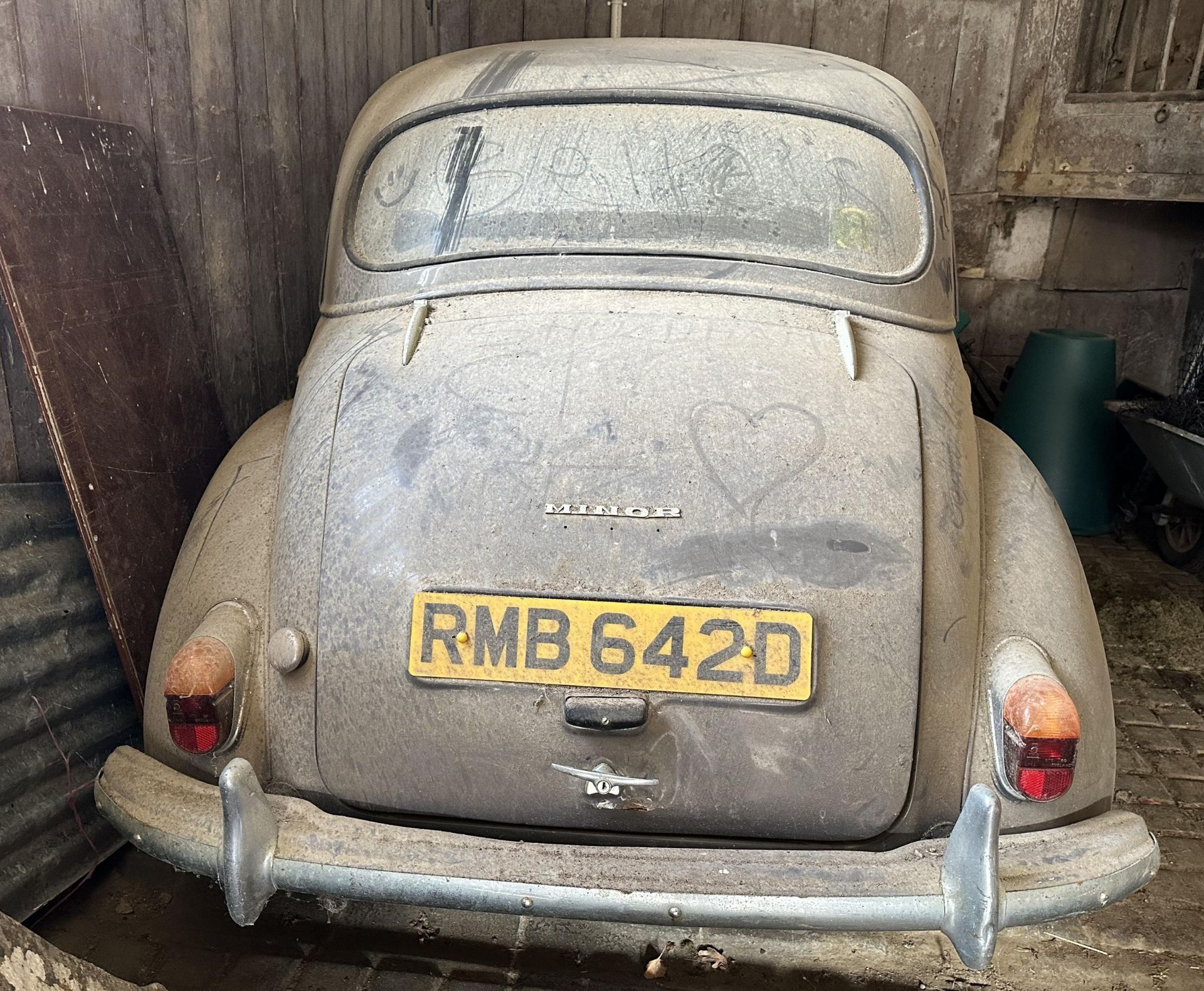 1966 Morris Minor 1000 Saloon Registration number RMB 642D Chassis number MA255D1148438 Engine - Image 4 of 31