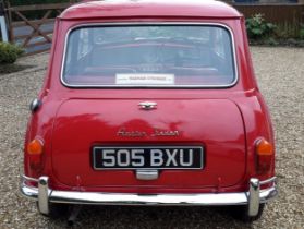 1961 Austin Seven Mini Being sold without reserve Registration number 505 BXU Chassis number A2S7-