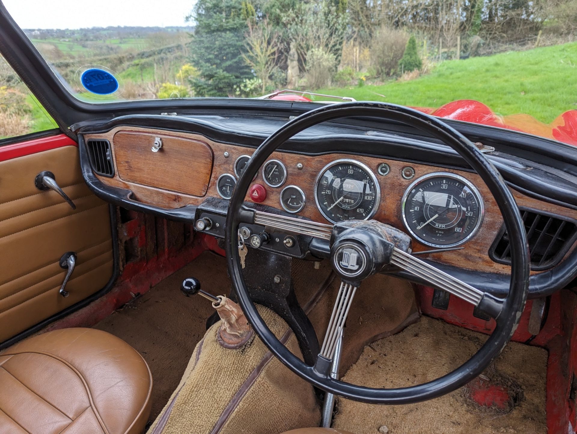 1962 Triumph TR4 Registration number GAS 310 Red with a tan interior Imported from South Africa - Image 5 of 8