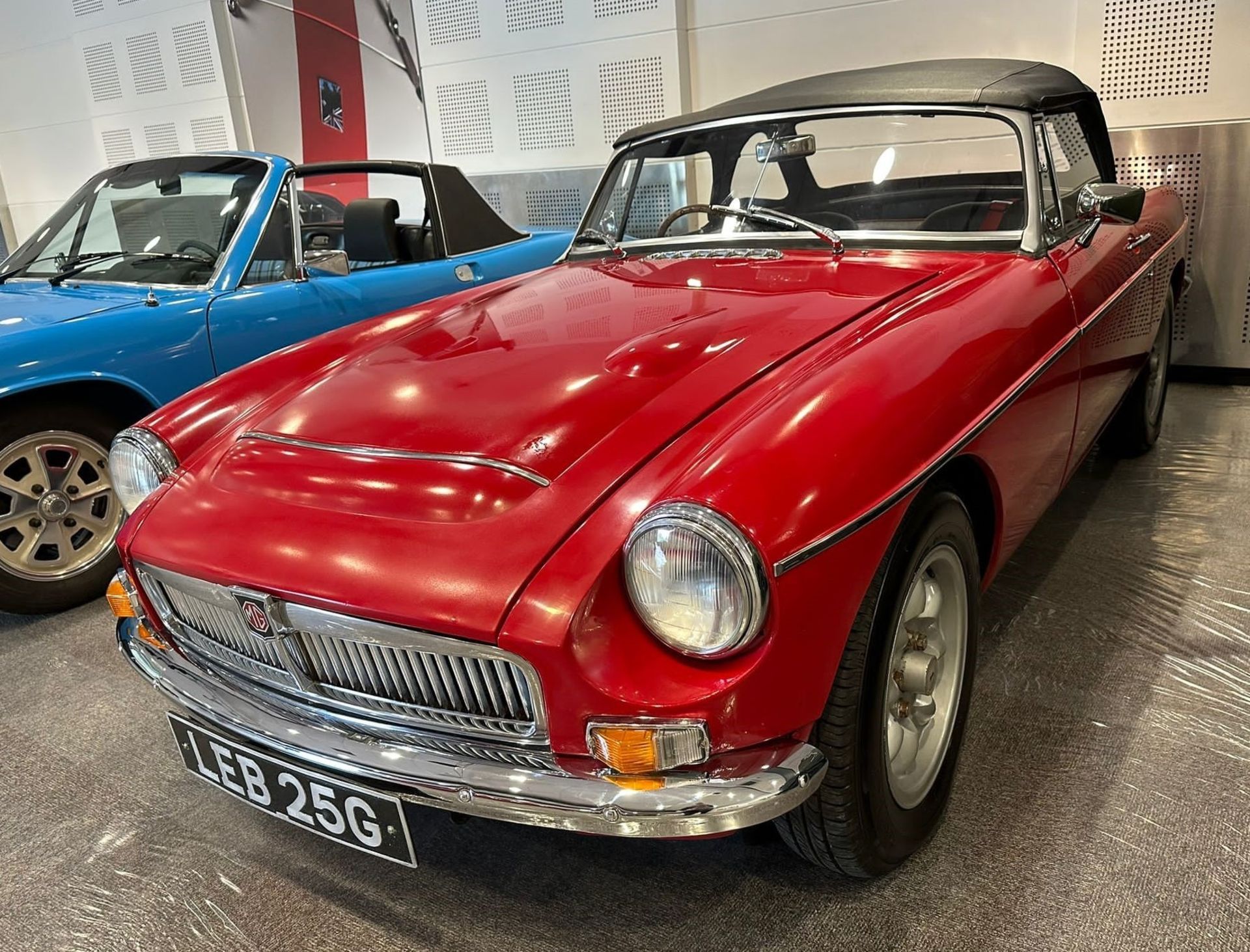 1968 MG C Downton Roadster Registration number LEB 25G Tartan red with a black interior with red - Image 2 of 42