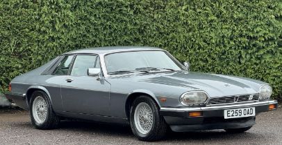 1988 Jaguar XJ-S 3.6 Coupe Registration number E259 OAD Metallic light blue with a half leather