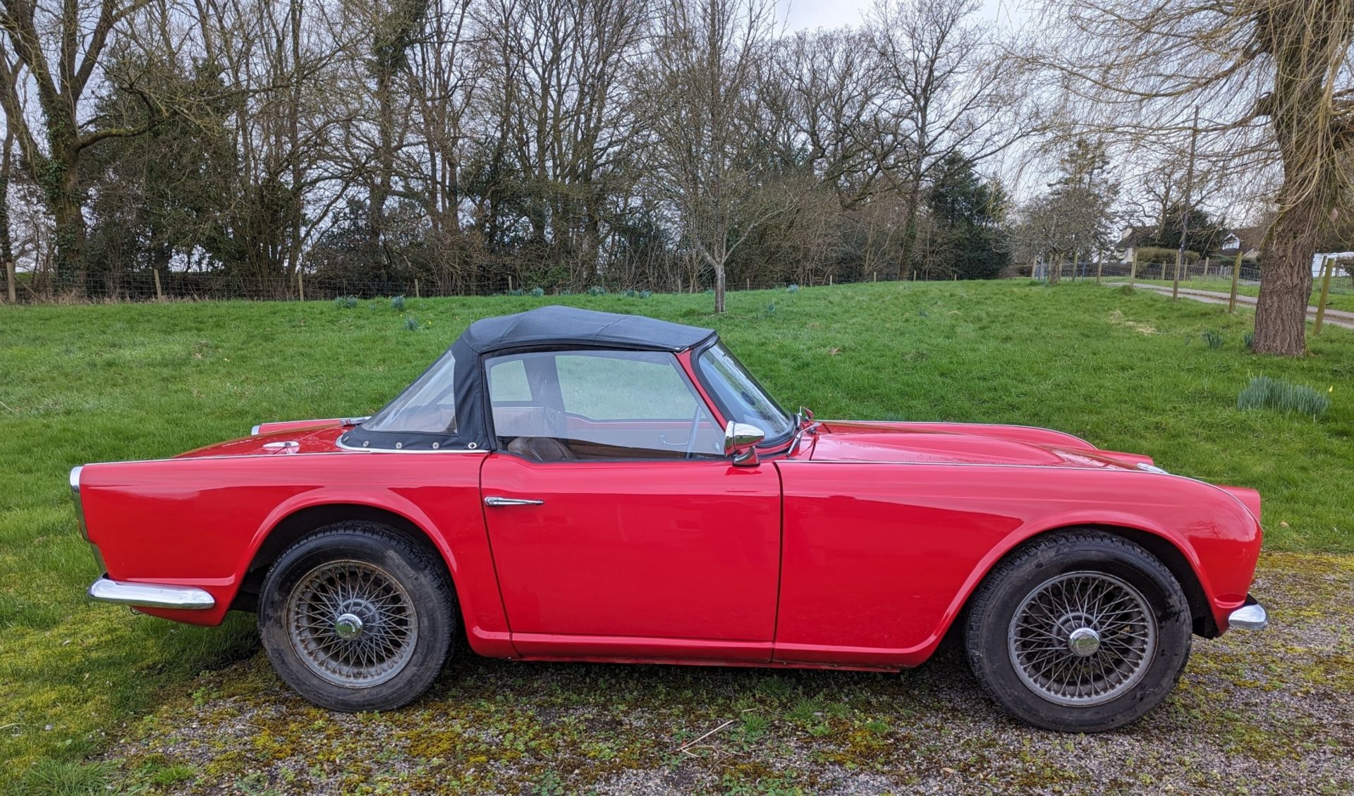 1962 Triumph TR4 Registration number GAS 310 Red with a tan interior Imported from South Africa