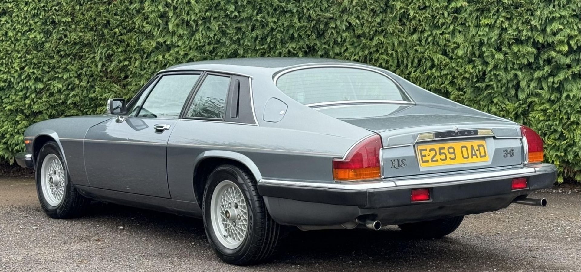 1988 Jaguar XJ-S 3.6 Coupe Registration number E259 OAD Metallic light blue with a half leather - Image 3 of 24