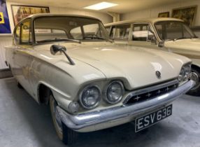 1962 Ford Consul Classic 315 Best bid to be submitted Registration number ESV 636 Chassis number