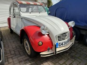 1990 Citroen 2CV6 Special Registration number G438 NGK