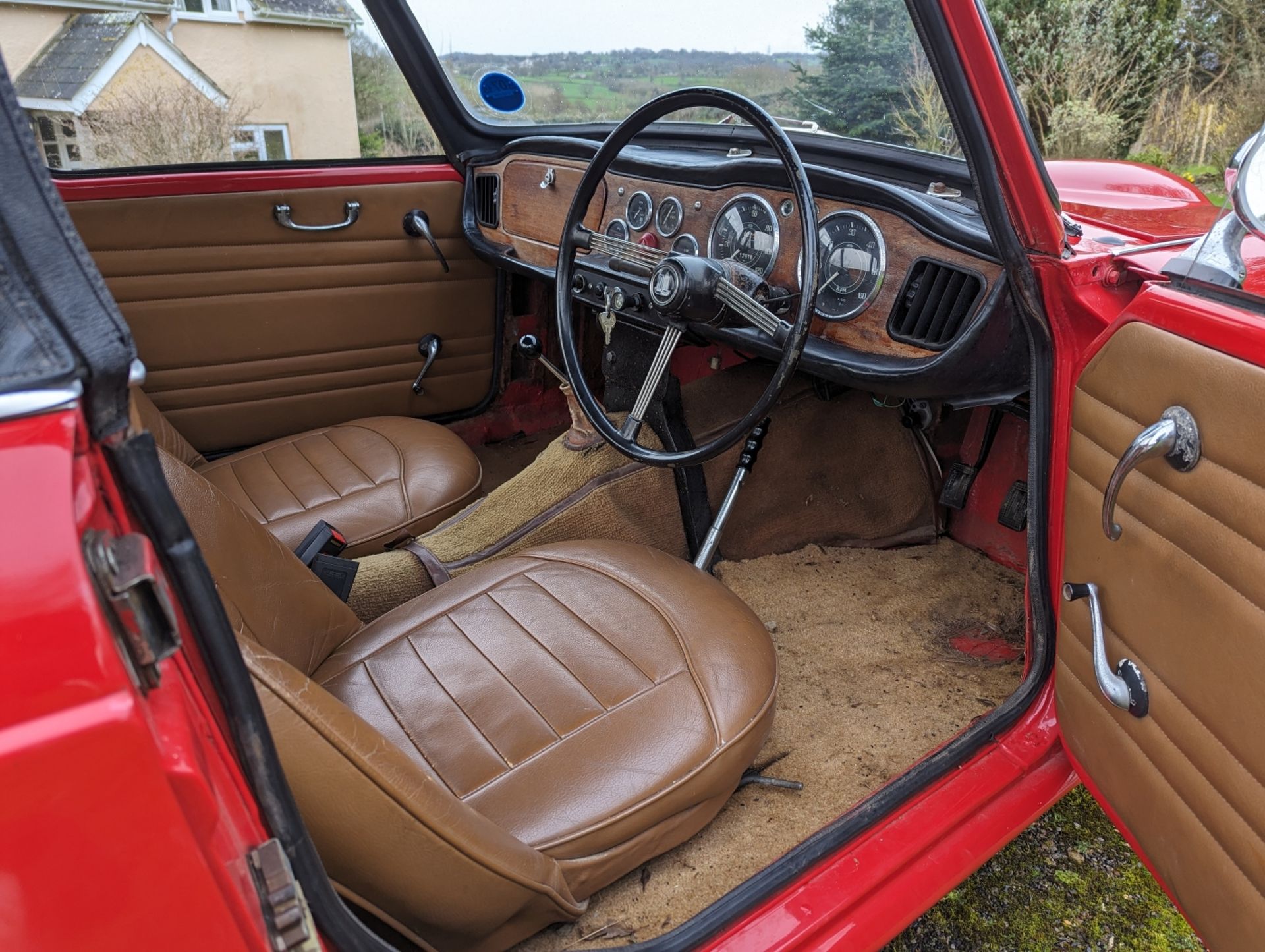 1962 Triumph TR4 Registration number GAS 310 Red with a tan interior Imported from South Africa - Image 8 of 8