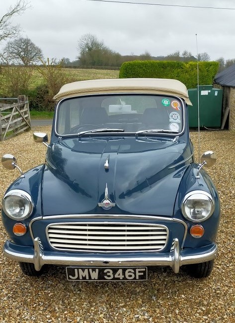 1967 Morris Minor Convertible Registration number JMW 346F Chassis number M-A75-1182908 Trafalgar - Image 3 of 8