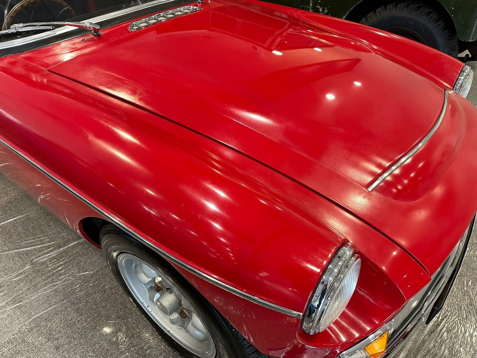 1968 MG C Downton Roadster Registration number LEB 25G Tartan red with a black interior with red - Image 4 of 42
