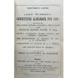 A Wisden Cricketers' Almanack, 1892 Provenance:  From the Harry Brewer Cricket Memorabilia