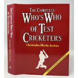 Martin-Jenkins (Christopher), The Complete Whose Who Of Test Cricketers, and assorted other books on