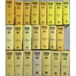 A run of Wisden Cricketers' Almanacks, 2000 - 2021 (22) Provenance:  From the Harry Brewer Cricket