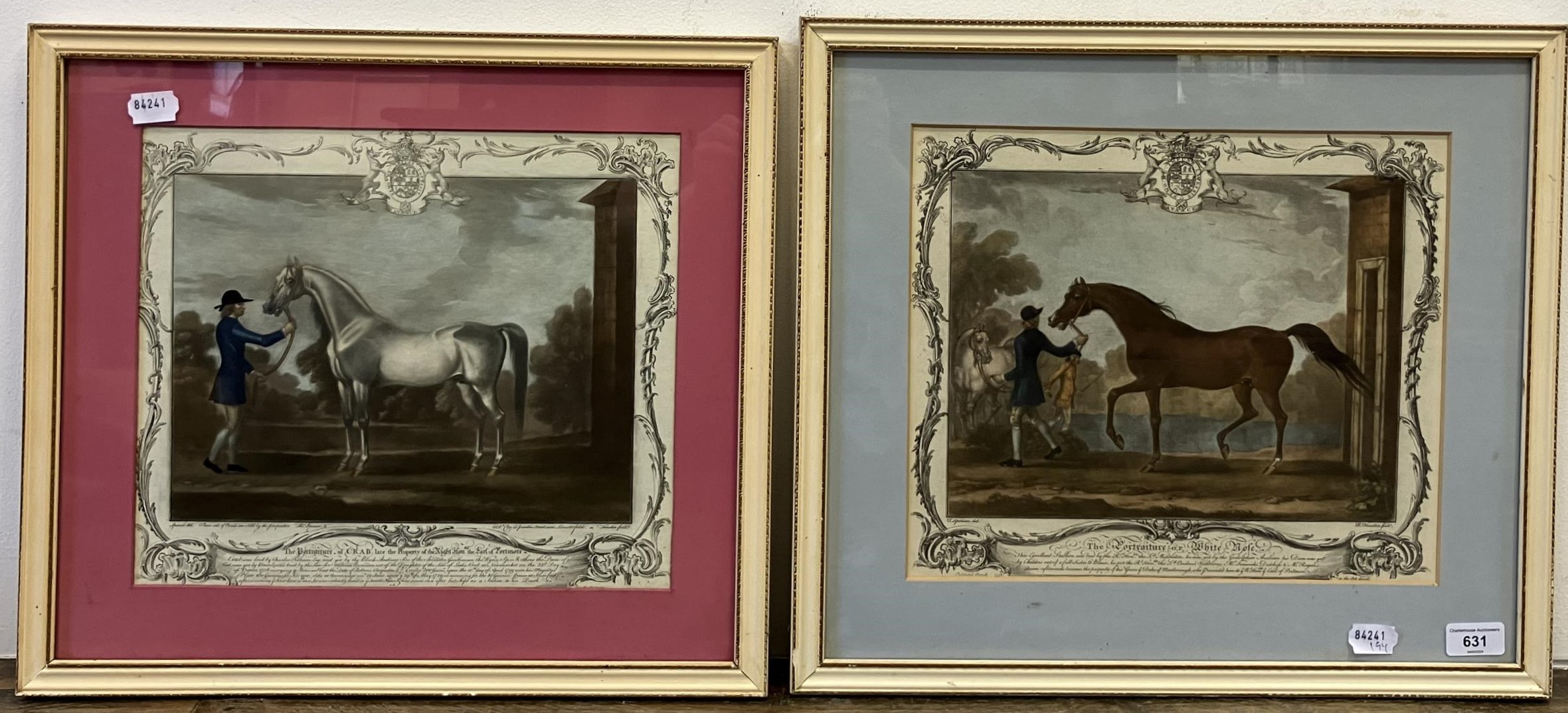 A set of four sporting prints, of horses, 30 x 35 cm, and assorted other sporting prints (qty)
