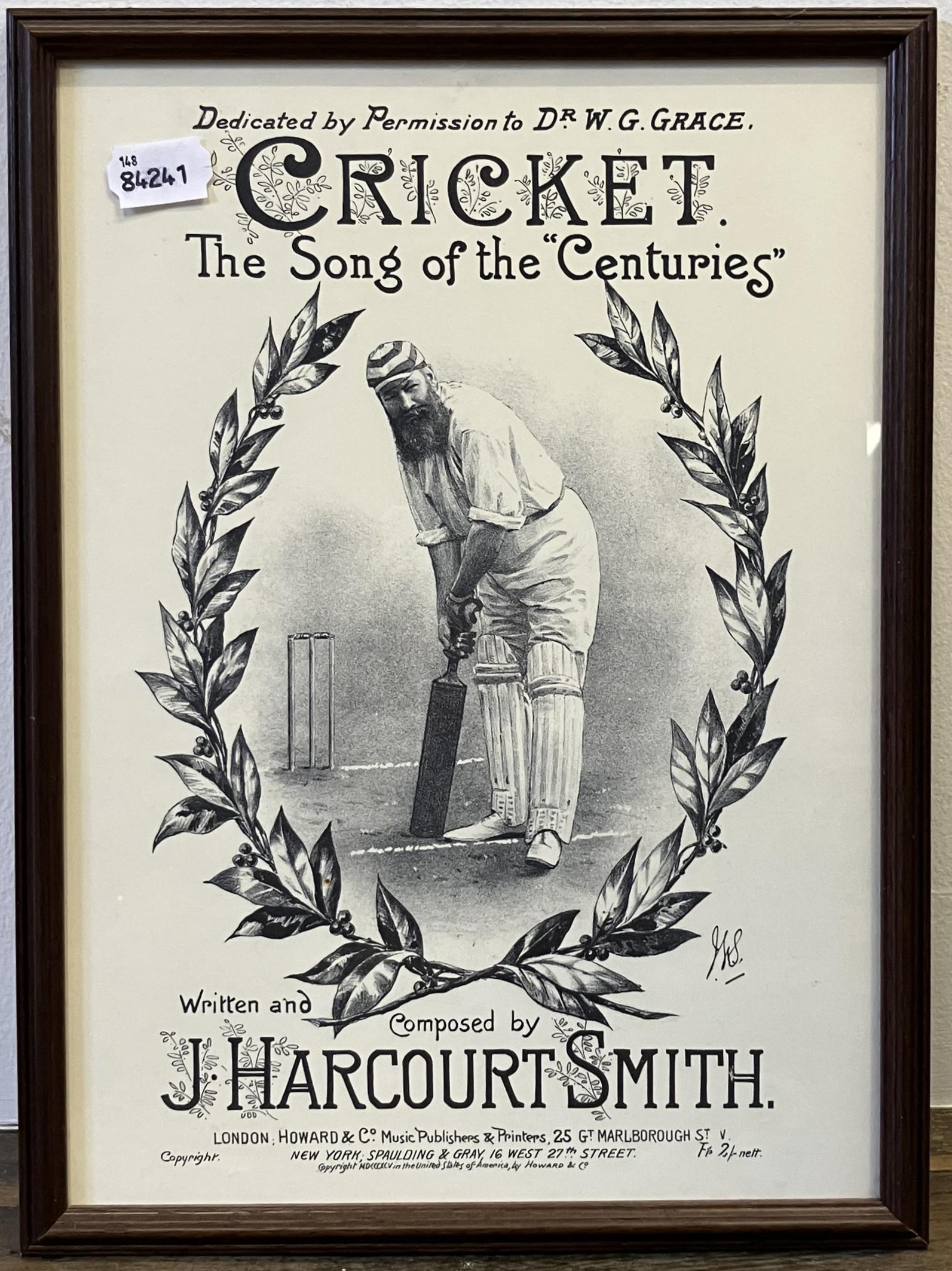 Assorted cricketing prints (qty) Provenance:  From the Harry Brewer Cricket Memorabilia Collection - Image 2 of 3