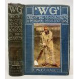 Grace (W G), Cricketing Reminiscences & Personal Recollections, and assorted books on cricket (