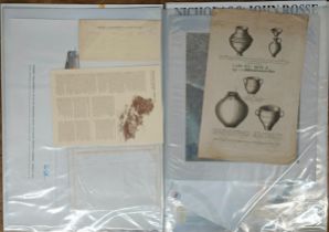 A folio of prints, to include a Giles signed print