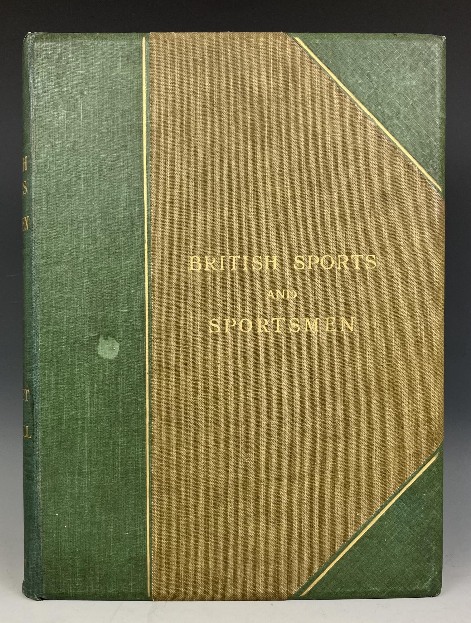 A limited edition copy of British Sports And Sportsmen, Cricket and Football, compiled and edited by