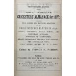 A Wisden Cricketers' Almanack, 1897 Provenance:  From the Harry Brewer Cricket Memorabilia