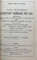 A Wisden Cricketers' Almanack, 1891 Provenance:  From the Harry Brewer Cricket Memorabilia