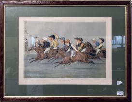 The Winning Post, Vanity Fair print, 41 x 53 cm Light foxing