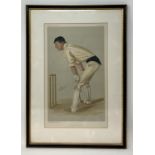 A Spy cricketing print, Oxford Cricket 35 x 20 cm, and another Mr Attorney, 37 x 25 cm (2)