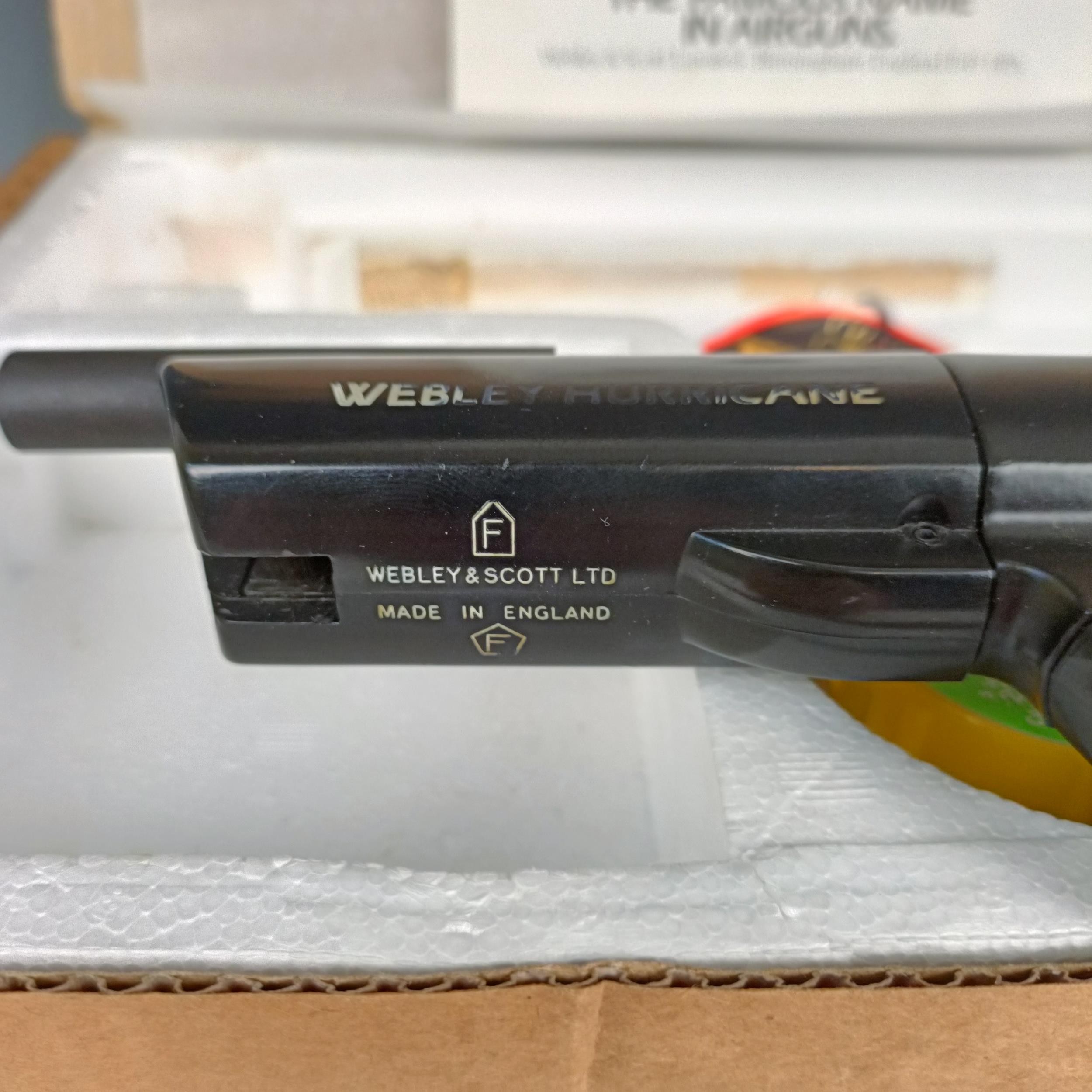 A Webley Hurricane air pistol, boxed - Image 3 of 12