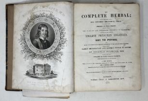 Culpeper (Nicholas), The Complete Herbal, published 1801, The County Seats Of Great Britain &