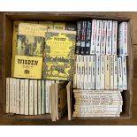 A Wisden Anthology, 1864-1982, 4 vols., assorted Playfair Cricket annuals, and various other