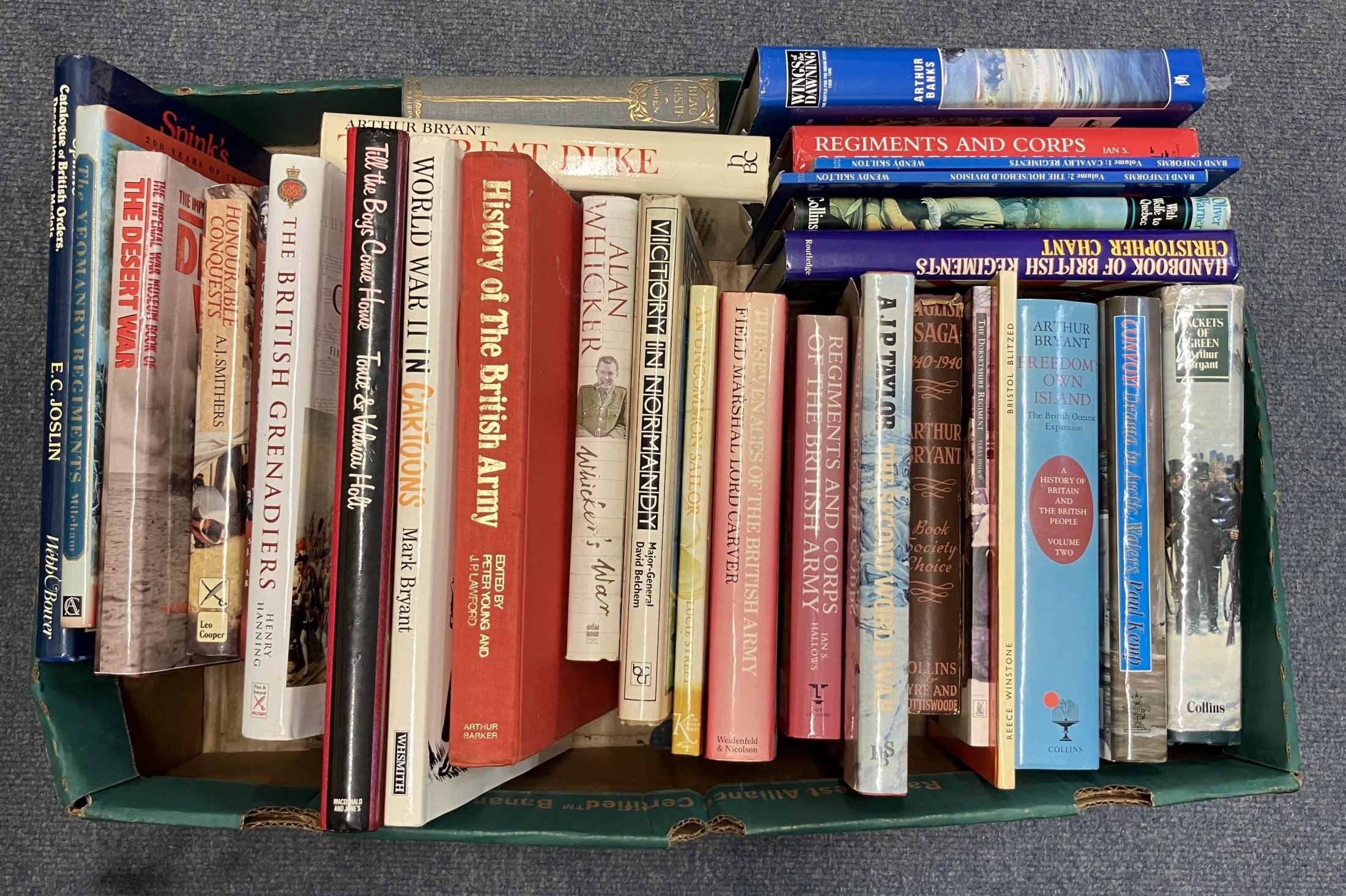 Assorted works by Churchill (Winston), and other military related books (6 boxes) - Image 8 of 9