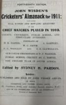 A Wisden Cricketers' Almanack, 1911 Provenance:  From the Harry Brewer Cricket Memorabilia