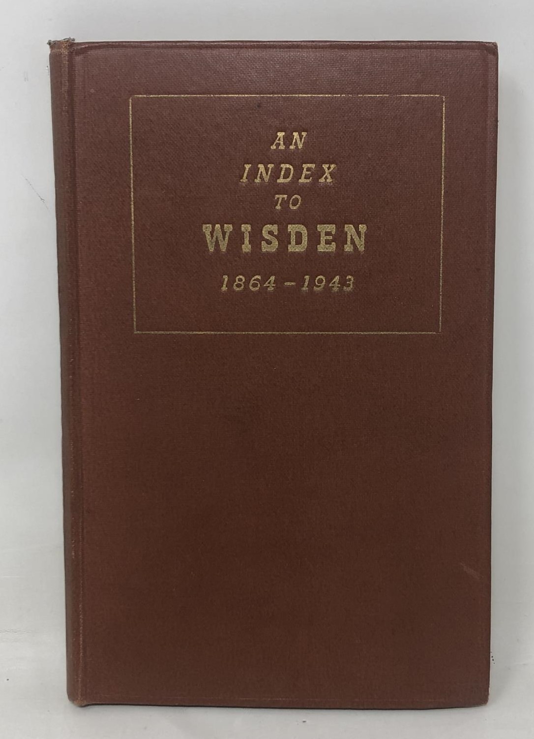 A Wisden Cricketers' Almanack, 1924, and an Index to Wisden (1964-1943) (2) Provenance:  From the