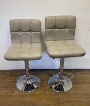 A pair of modern stools (2)