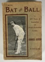 Giffen (George), With Bat and Ball, Cricket Of Today Illustrated, 2 vols., The Book Of Cricket,