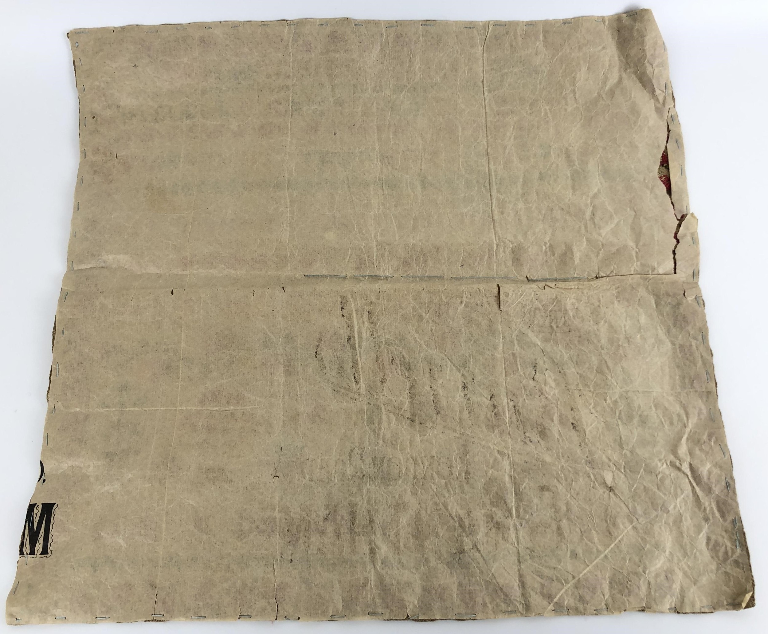 A 19th century sampler, signed Sarah Garton, aged 7, dated 1839, 42 x 42 cm - Image 2 of 2
